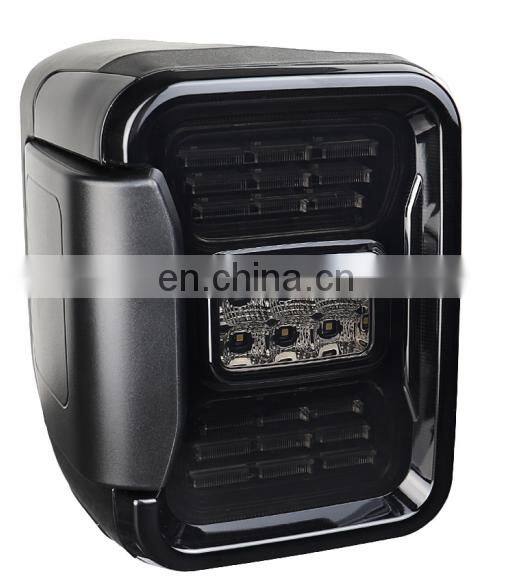 LED Taillight Black For Jeep Gladiator JT Light 2020+ Black Auto Parts
