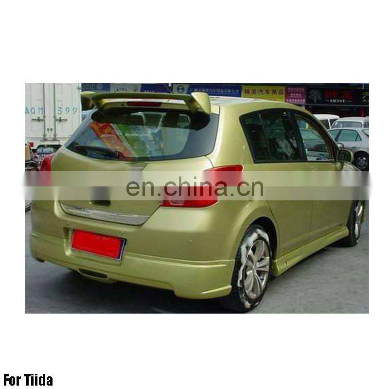 ABS Primer Painted Back Roof Spoiler For Tiida 2006-2010 Rear spoiler