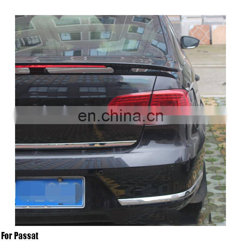 ABS Primer Painted Back Car Spoiler For Rear spoiler with light