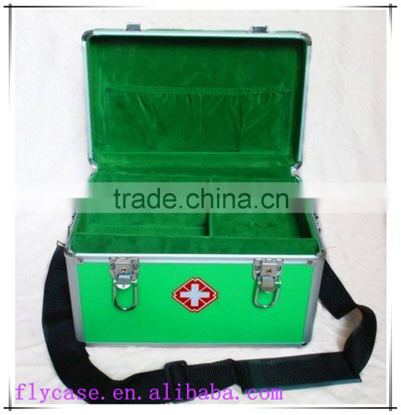 customized by your design first aid kit aluminum and ABS material