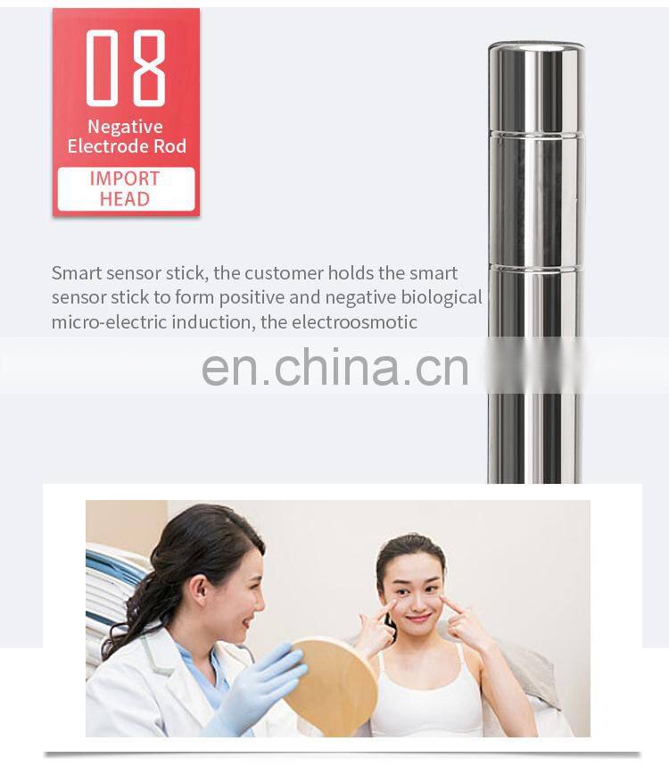 9 IN 1 Hydrogen Oxygen Jet Small Bubble Instrument Facial Cleansing Hydration Face Lift Activate Collagen Skin Care Machine