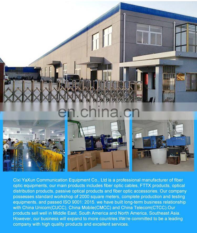 FTTH Mini Type 1:2 SC APC 1x2 way Steel Tube  FBT Unbalanced Splitter