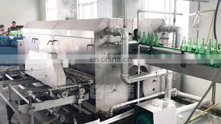 Recycled glass bottle washing machine / wine bottle washer / bottle beer washer