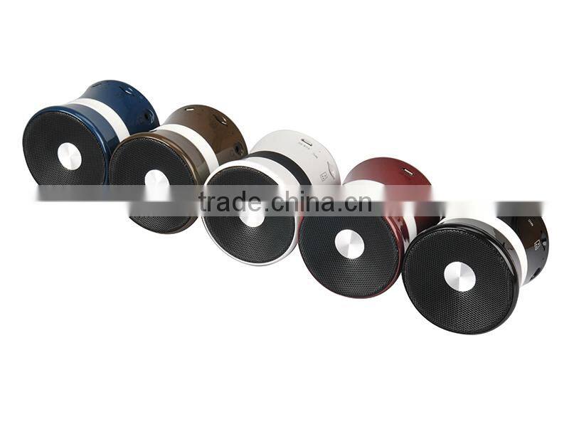 Promotion gift New products / mini Portable bluetooth Speaker / Wireless bluetooth Speaker with FM radio 2014 alibaba express