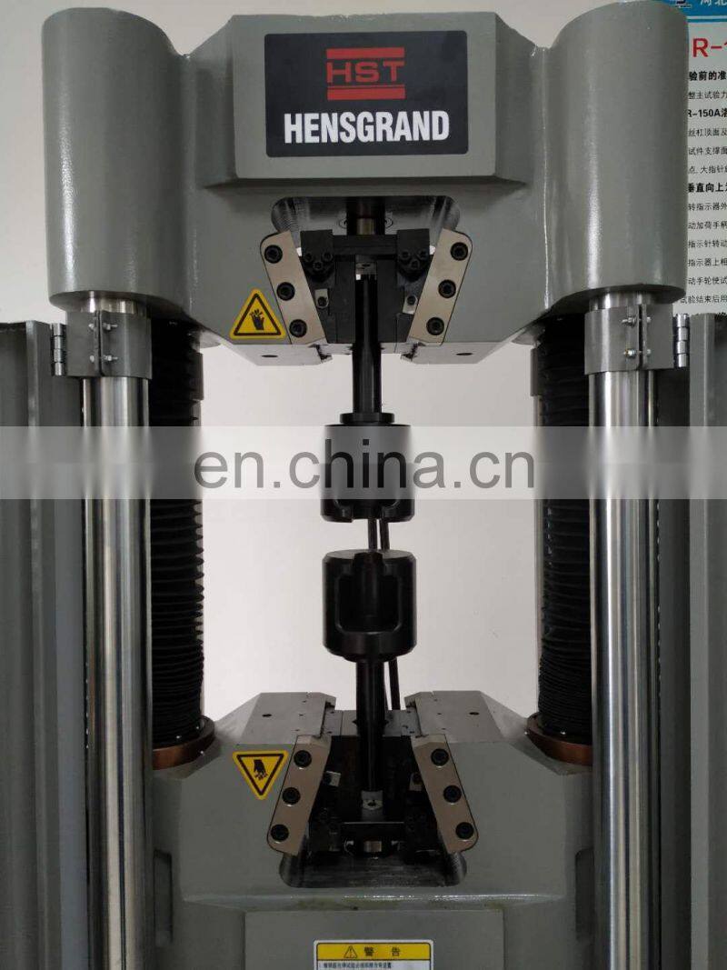 Construction iron bars hydraulic cylinder test bench/hydraulic pressure universal bending testing machine
