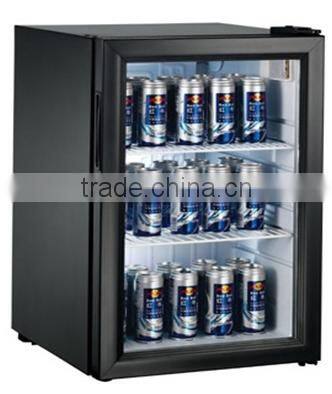 Refrigerated Showcase Display Cooler Glass Door Display Fridge