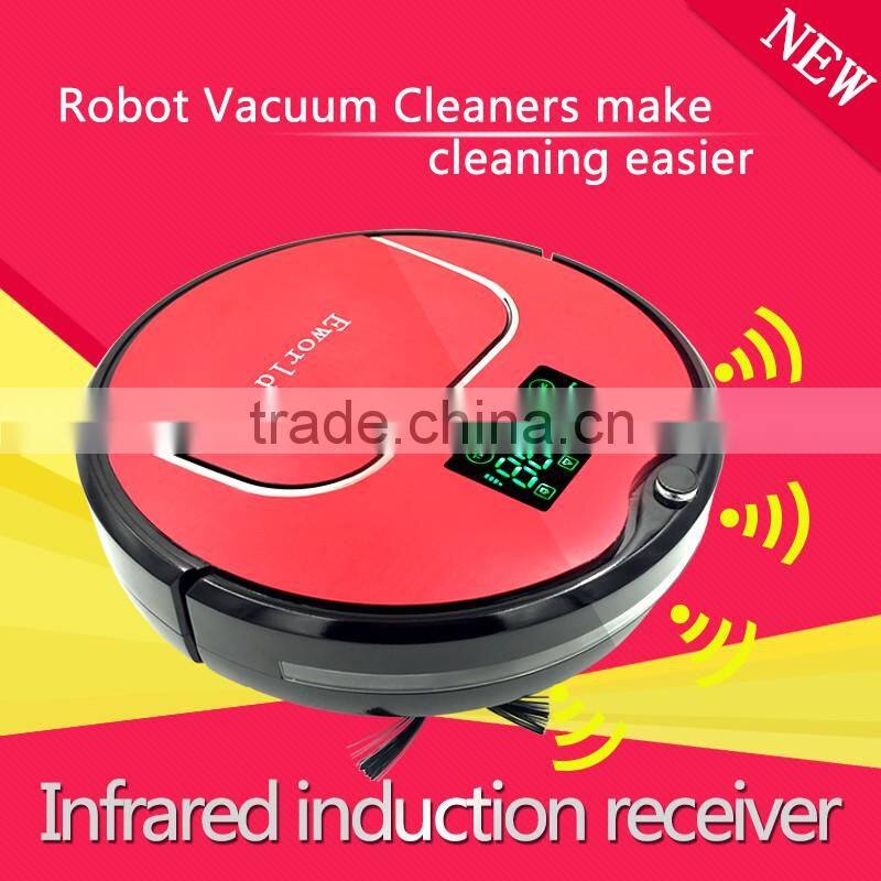 Eworld robotic suction cleaner with Remote controller/limpieza for home