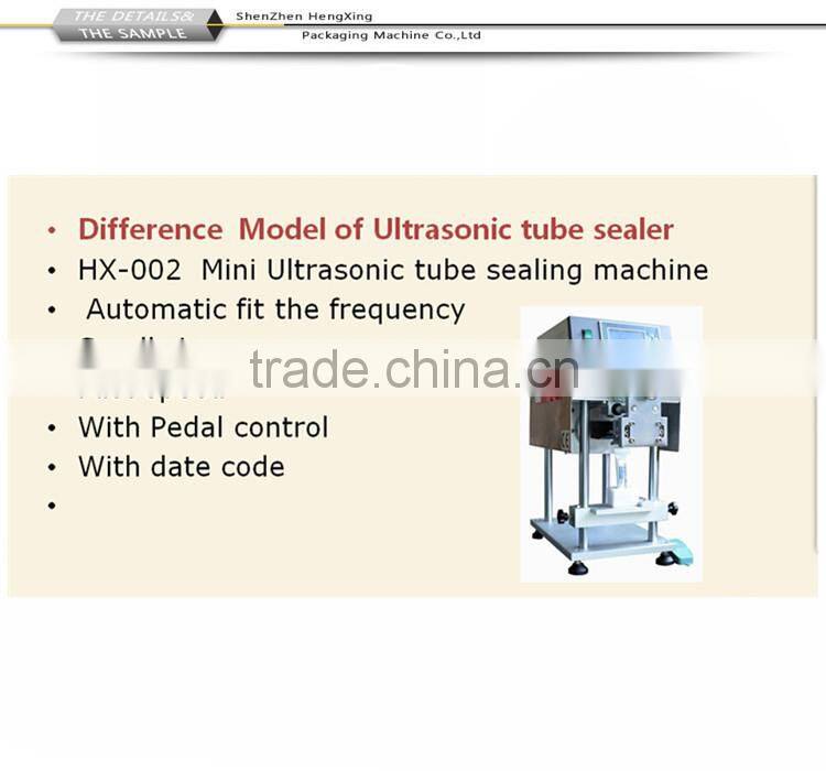 High Efficiency Ultrasonic Tube Sealing Machine With Factory Price