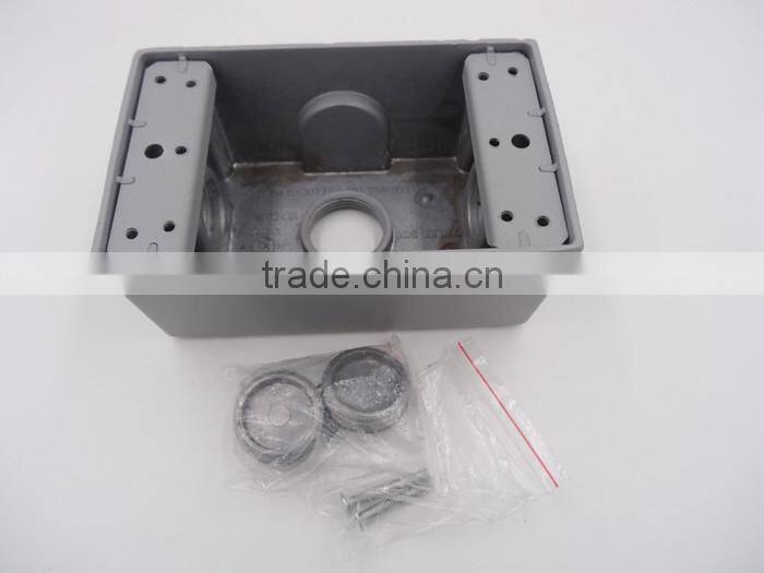 More Professional More Focused US industrial waterproof box/receptacle box/waterproof electrical box