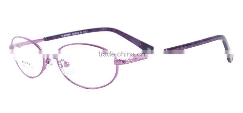Oval Full Rim Metal 2015 Fashion Eyewear Optical Frame Glasses Of Reading For Adult
