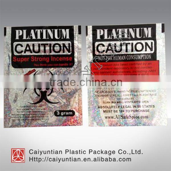 watermelon pouch bag with zipper /zip top foil bag