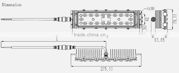 Earn money so easy DC60V 900mA 50w 60w Led light modules retofit kit