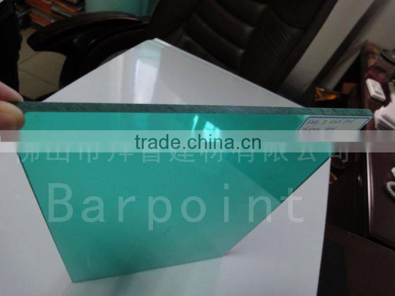 Transparent bronze 1-15mm Polycarbonate plexiglass sheet
