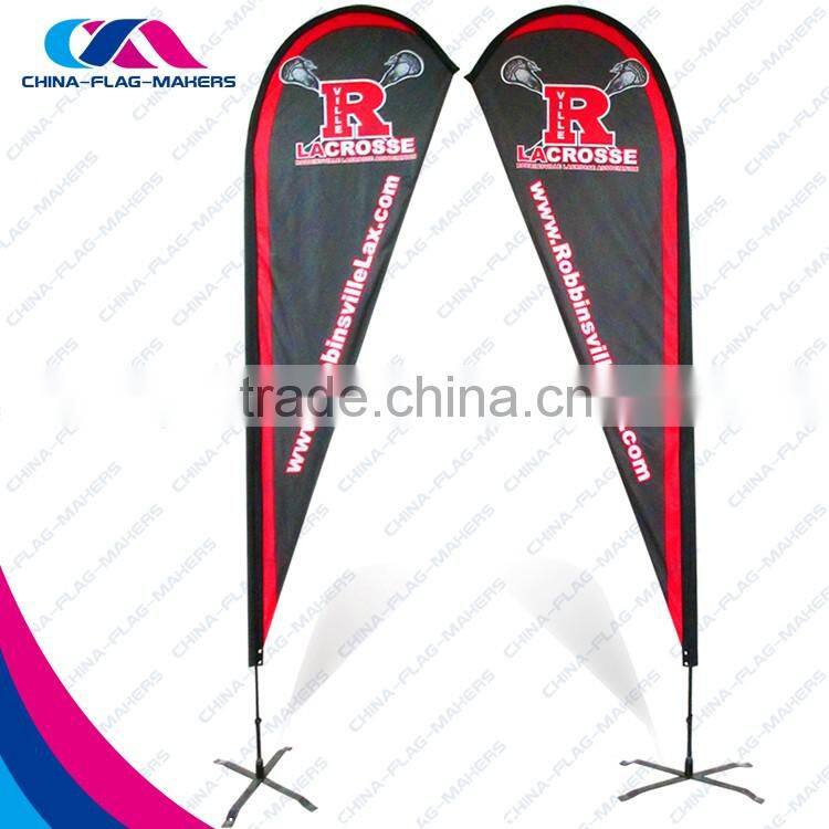 recycle promotion fly event fiberglass feather flag banner