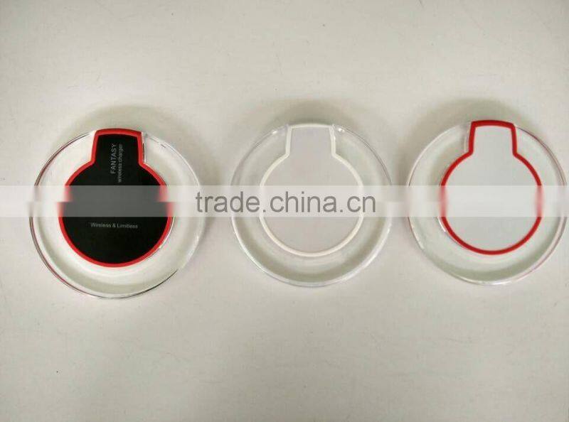 2016 mini qi standard wireless charger for samsung iphone mobile