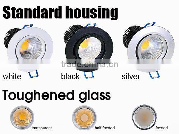 2016 popular new competitive Good heat dissipation 50w embedded downlight cob led downlight