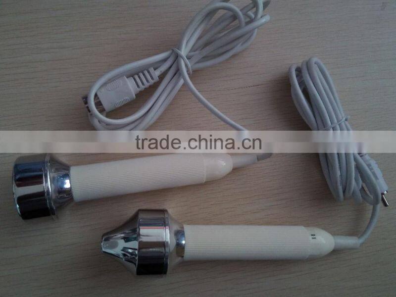 Most practical ultrasonic facial massage skin scrubber 2 in 1 beauty machine