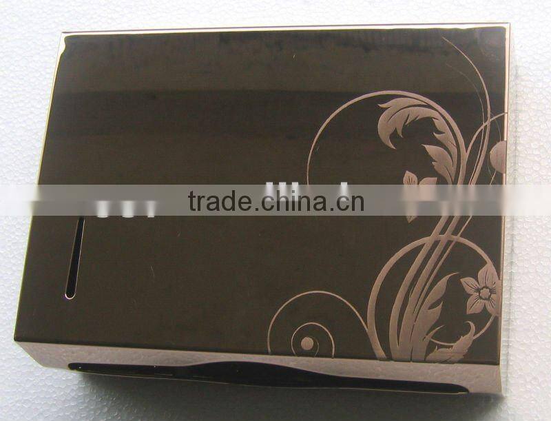 Stainless steel rose plated paper towel dispenser D-NF218F