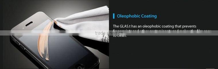 9H hardness High clear Screen Protector for iPhone 4/4s 118 degree Water Contact Angle