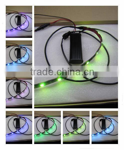 American popular sale color changing 7 color atmosphere light for car