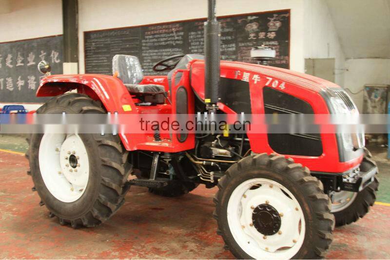 Economical and Practical QLN 704 70hp 4wd modern new chinese qianli tractor rear bucket