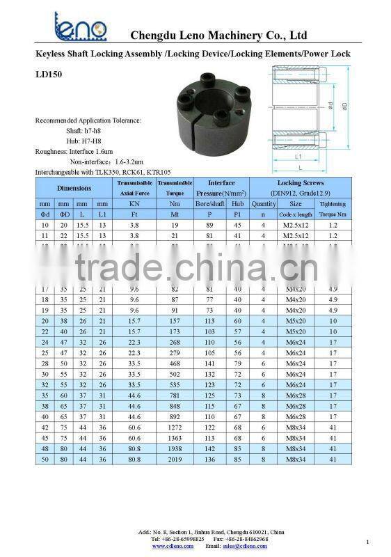TOLLOK Standard TLK350 Keyless Locking Devices