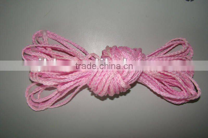 Mixed color cotton rope