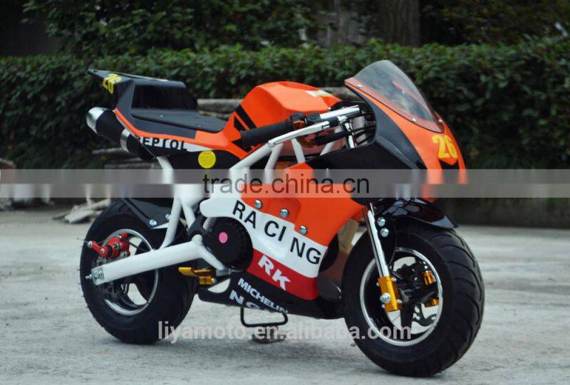 pull start 2 stroke 49cc Mini motorcycle