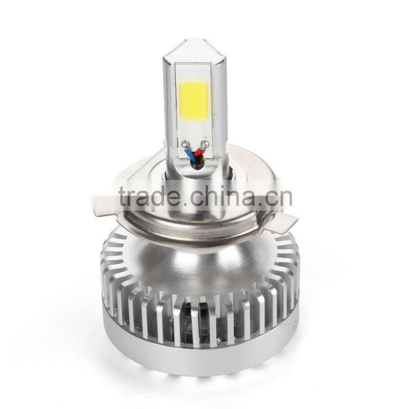 Hight qulity car led headlight 42W 3600LM 9006 with 3 sides