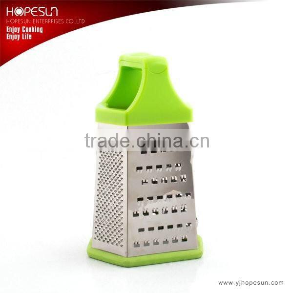 Cooking tools 6 side stainless steel vegetable grater for kitchen