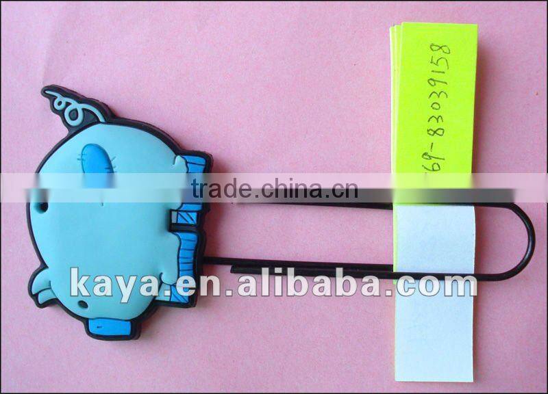 Kids gifts plastic cartoon bookmarker