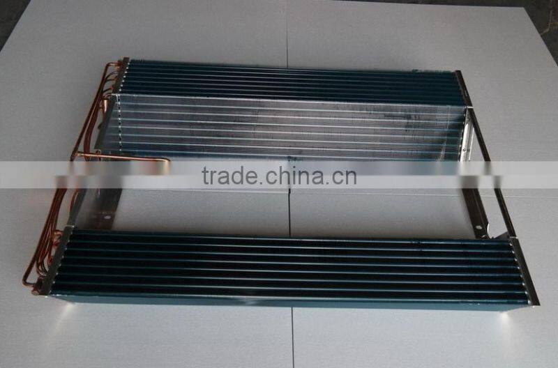 copper tube and aluminum fin coil for evaporator