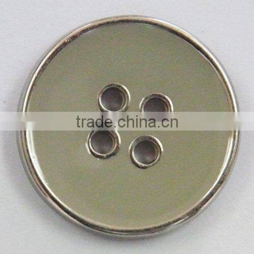 Polyester resin button