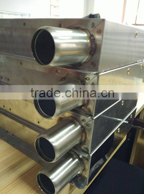 Large stainless steel welding chassis