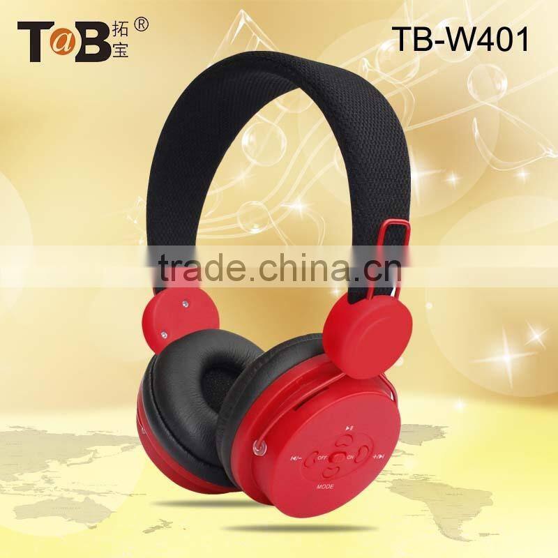 2015 New design earphones with built-fm-radio
