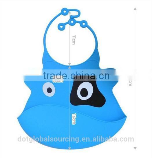 Silicone Baby Bib Infant Saliva Towels