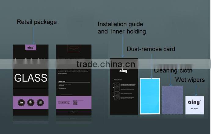 Ainy new products 2016 anti blue light tempered glass screen protector for iphone 5s