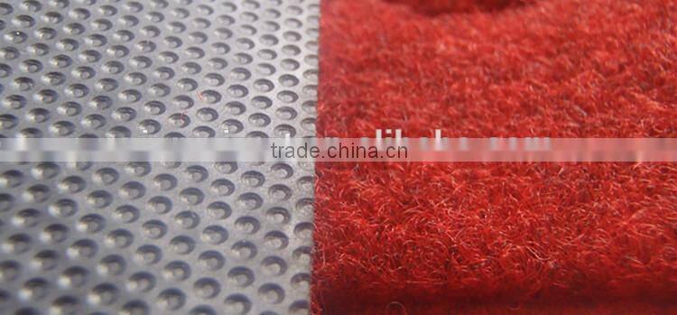 anti-slip polyester pvc Flocking Fabric Door Mat