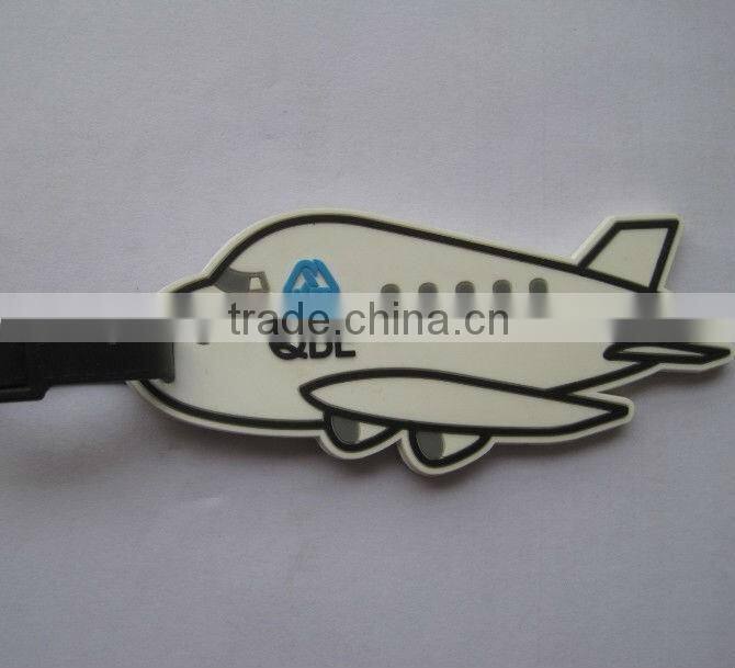 personalized soft pvc custom luggage tags wedding favor