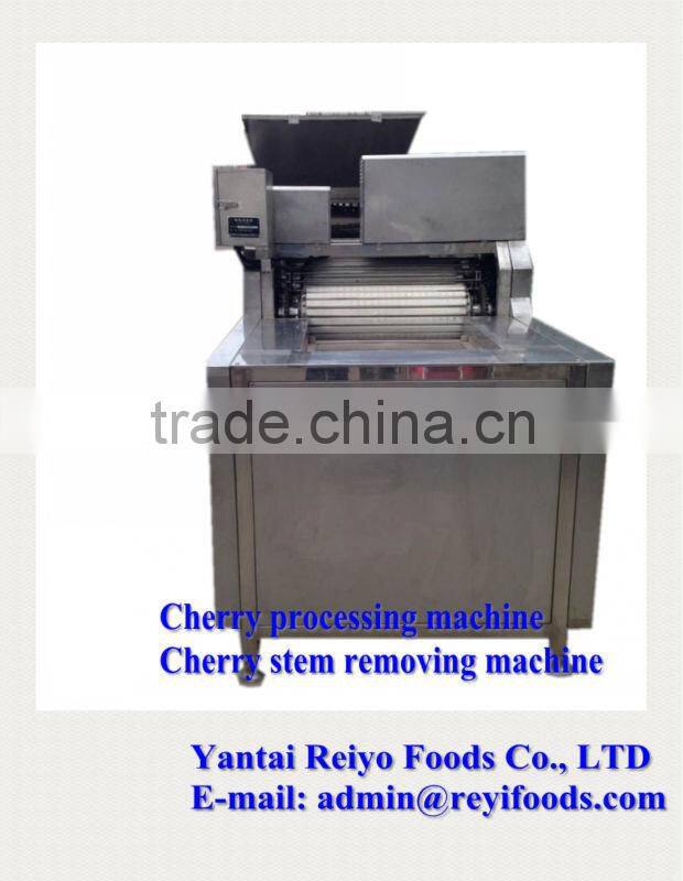 stem removing machine / stem removers for fruits cherry