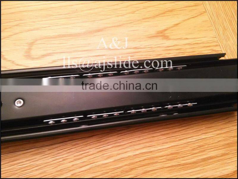 Kitchen partial extension push open drawer slides