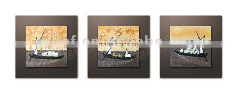 waterfall oil painting