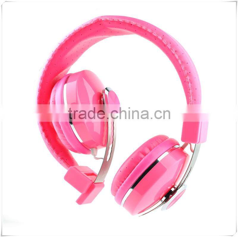 Hot new products Colorful wire 40mm headphone speaker with microphone