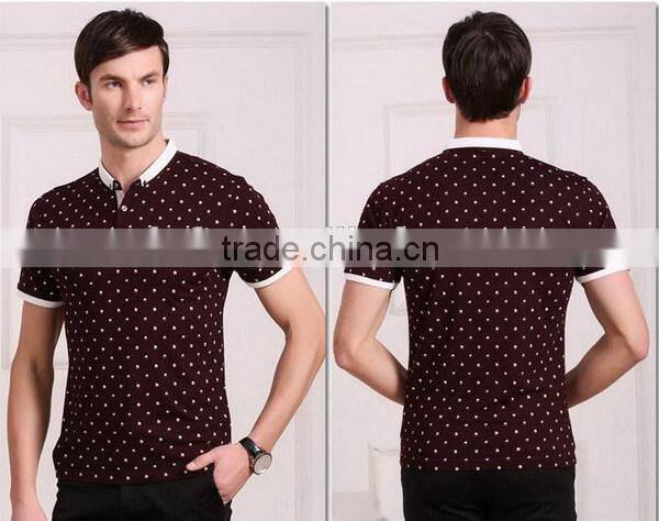 Bottom price classical short sleeve summer men shirt 2015