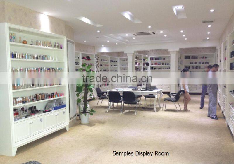 Luxury round shape plastic transparent lipstick container