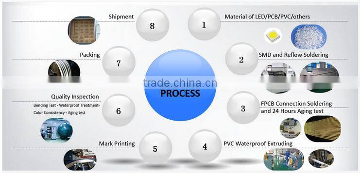 2016 hot prouduct high voltage color changing smd led rope light,with UL,ETL,CE,Rhos