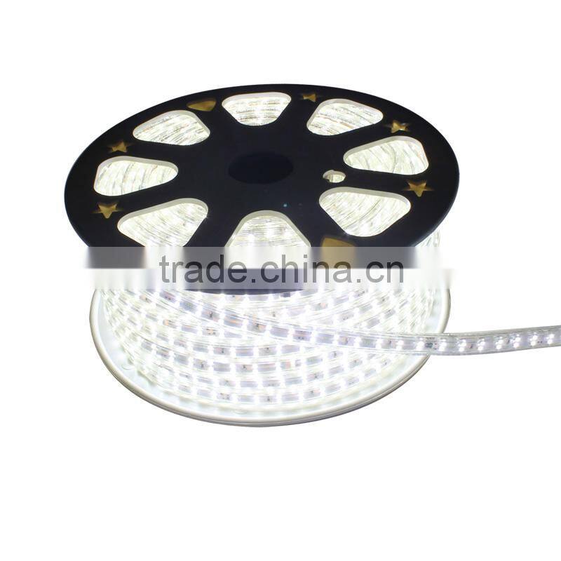 HUGEWIN double golden lines 3528 strips 120leds per meter smd strip lights 3528 220v