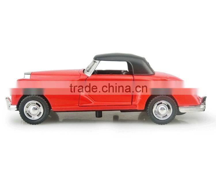 Retro Mini Vehicle Model Car toy with music & Light