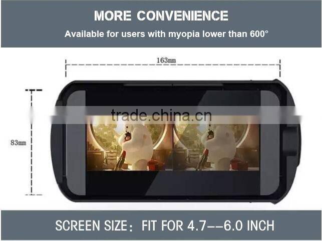 2016 new design products VR 3d glasses virtual reality headset vr glasses 3d vr glasses