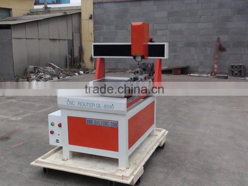 China product machine QL-6090 High precision low price 3D cnc engraving wood machine